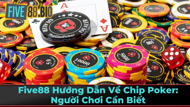 Five88 Hướng Dẫn Về Chip Poker: Người Chơi Cần Biết 1 Phân Loại Chip Poker Theo Tiêu Chí